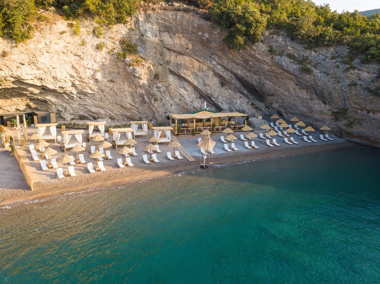 Velja Špilja / Pecka Beach, Montenegro. 