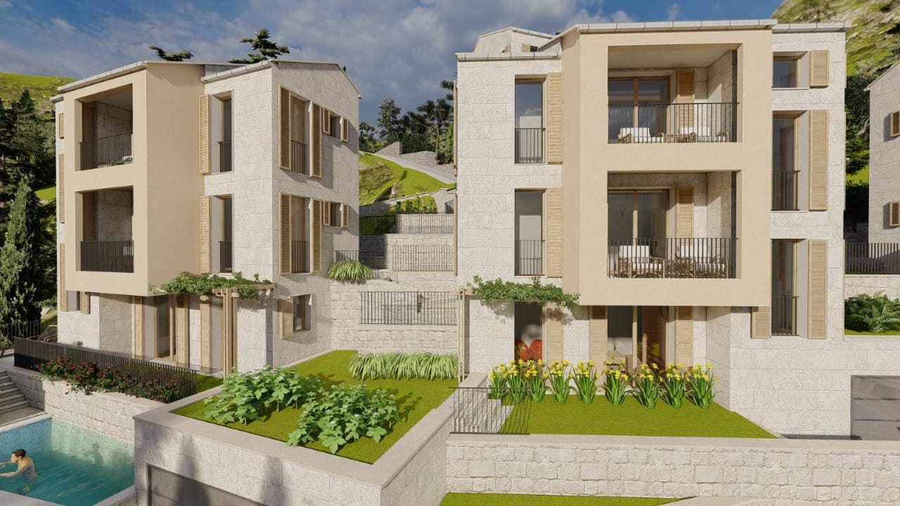 Современный жилой комплекс в Черногории, MD Realty.
