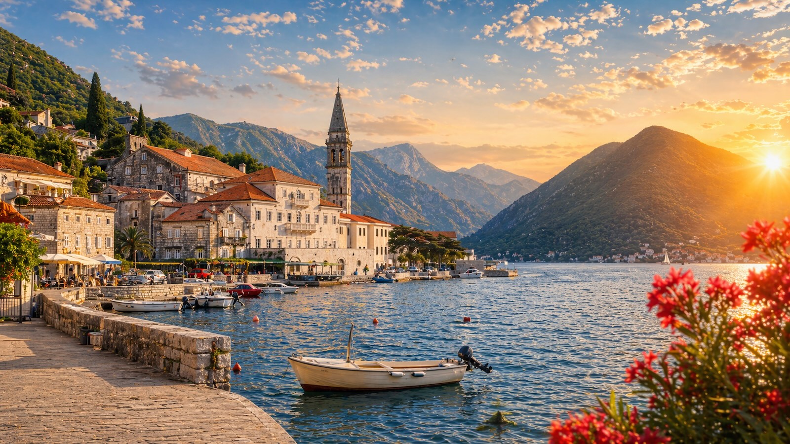 Путешествие по Боко-Которскому заливу Черногории: Пераст