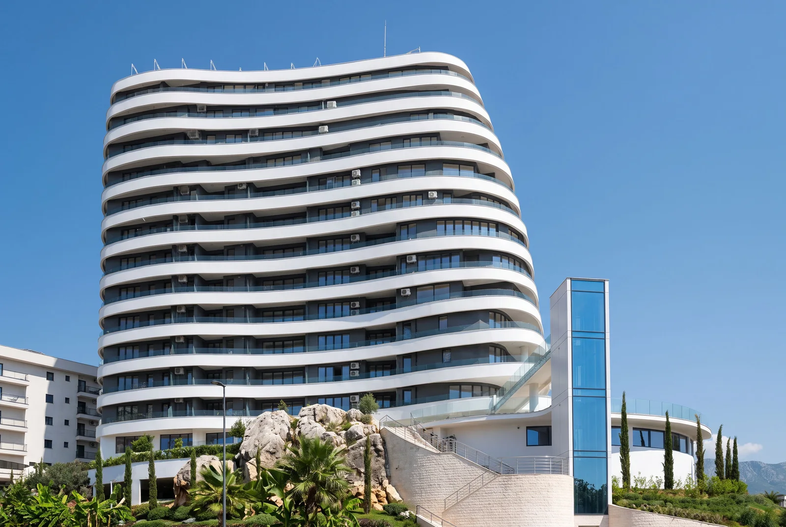 Mieszkanie 2 pokoi 47 m² w Becici, Czarnogóra