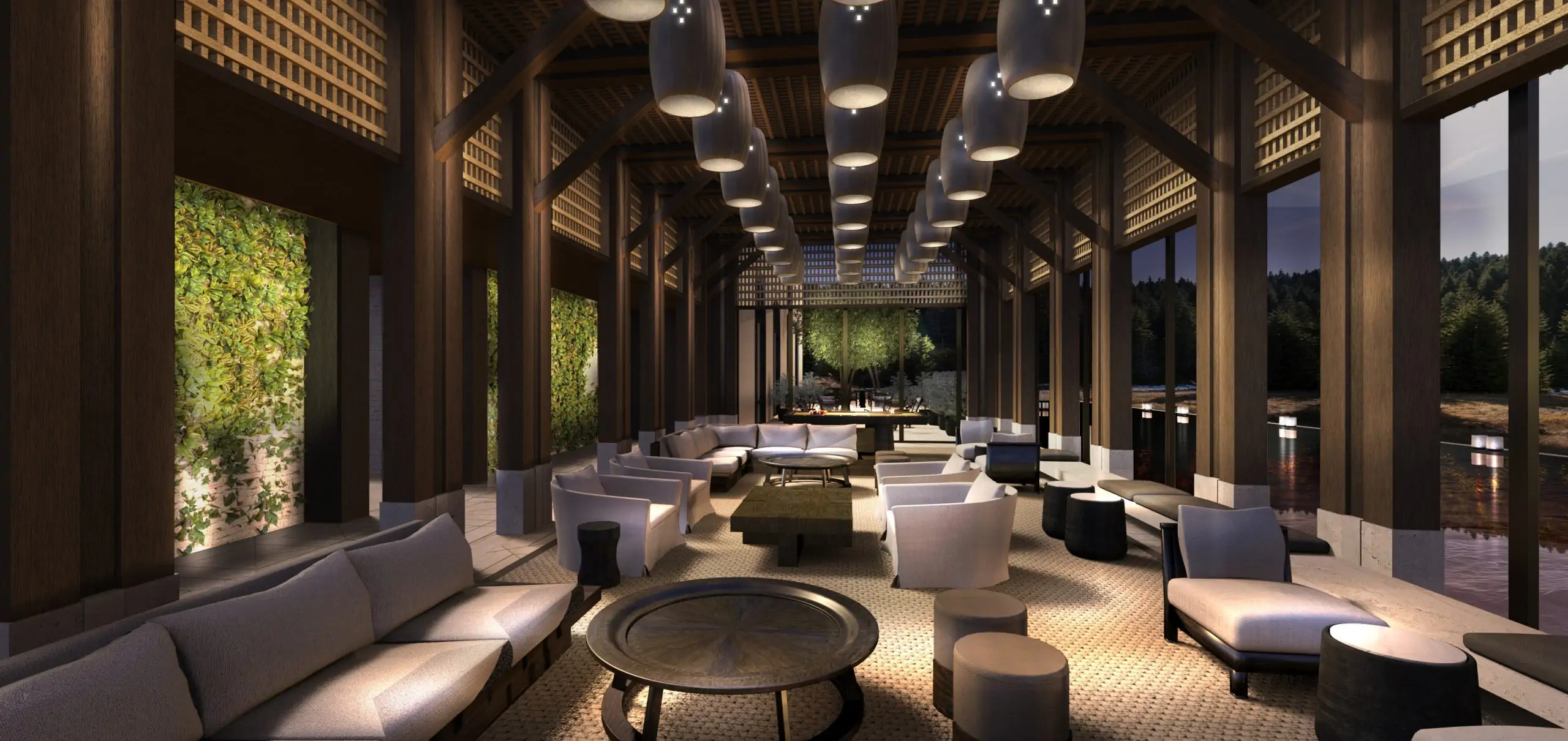 Restaurant interior