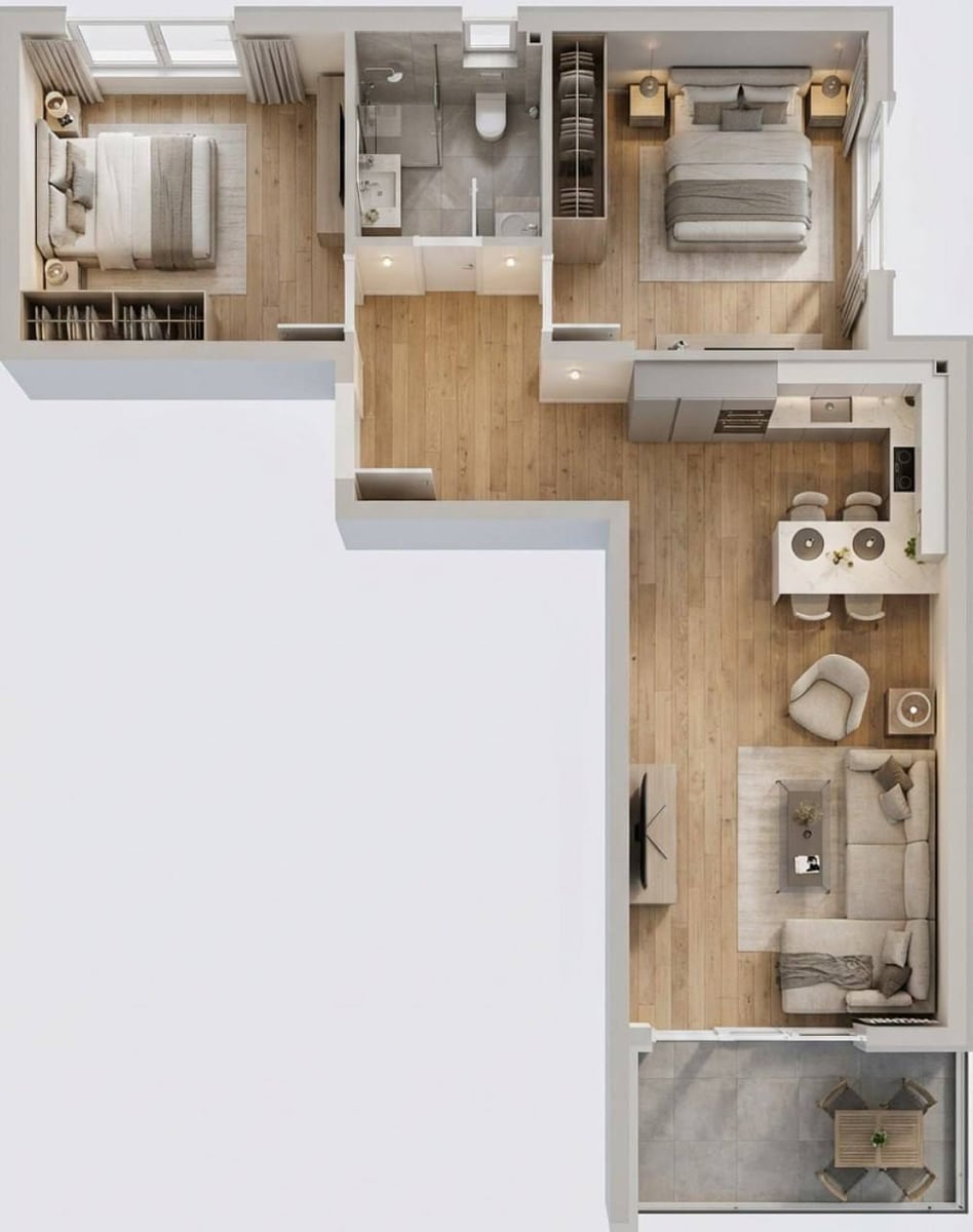 Apartment in Budva №2657