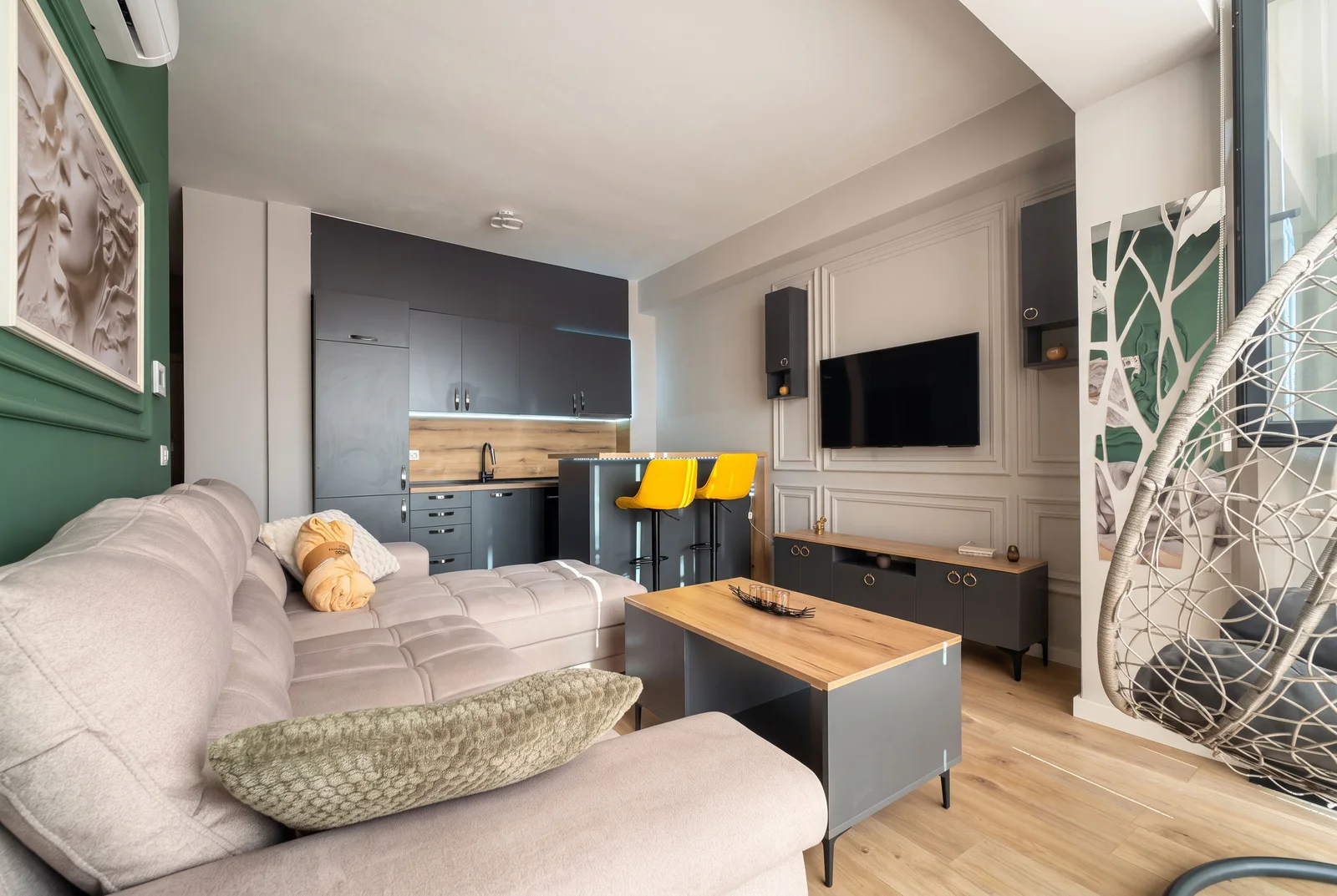 Appartement 2 chambres 39 m², Monténégro